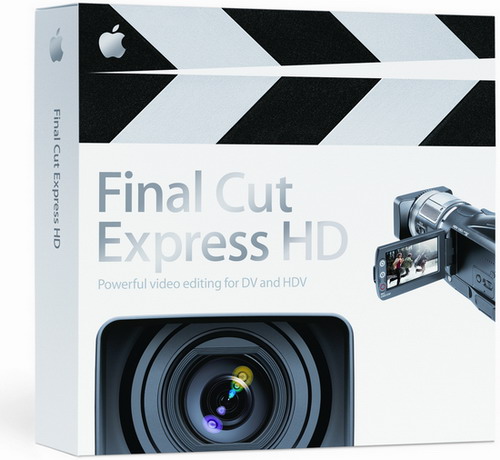 苹果发布Final Cut Express HD 3.5电影制作包