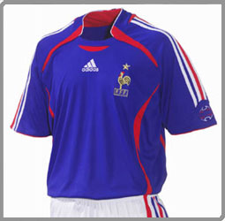 阿迪达斯足球装备--法国国家队队服