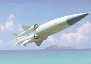 俄罗斯研制的"白蛉"反舰导弹(资料图片)