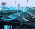鸟巢钢结构卸载,北京奥运场馆,体育馆,图片,介绍