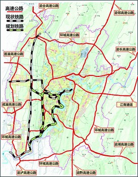 重庆主城交通绘就蓝图