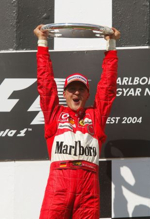 舒马赫F1职业生涯数据统计