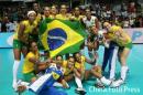 图文：世界女排大奖赛闭幕 巴西队豪取三连冠