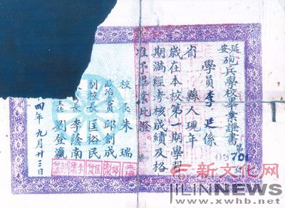 4、赤峰市初中毕业证照片：初中毕业证尺寸是多少