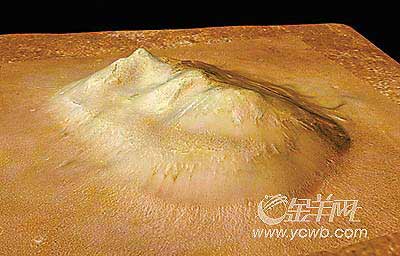 欧洲航天局证明火星“人脸”地区并非人为(图)