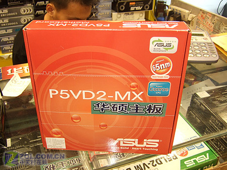 华硕P5VD2-MX包装