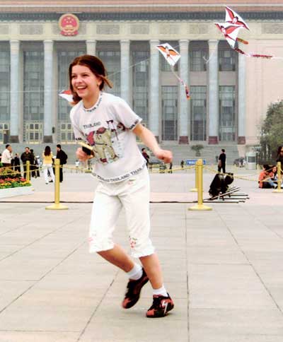 图文：寻找北京最美的微笑 参选作品：欢乐在中国