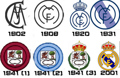 皇家马德里队徽演变史 看白色传奇百年变迁历