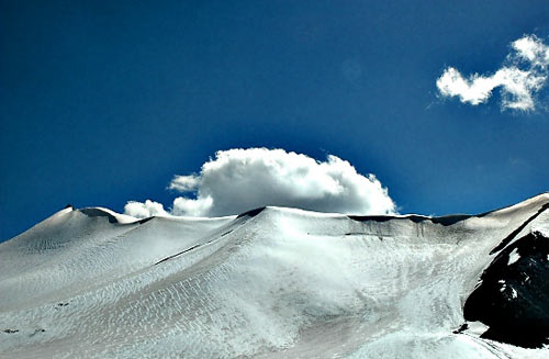 绝美天堂梦柯冰川东峰大雪山登山报告