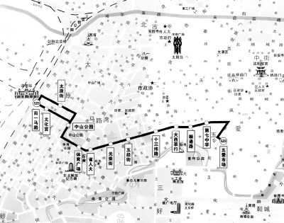 523路(五爱市场—南一马路)(图)
