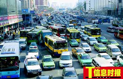广州每年因交通堵塞损失117亿 道路设置不合理