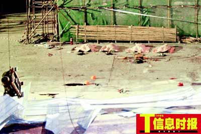 广州工地吊篮断索4工人坠亡 5责任人被批准逮