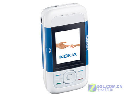 图为：诺基亚5200手机