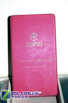 粉红色Zune网上开拍 售价飙升至406美元