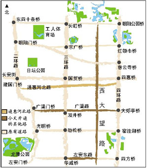 通惠河北路今开通 cbd拥堵有望缓解(组图)