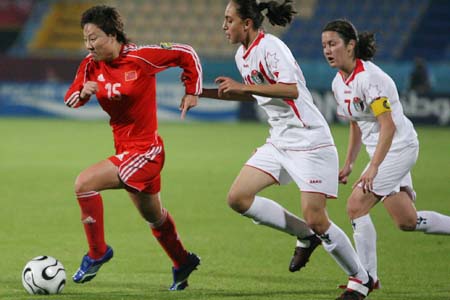 女足净胜19球只是预赛 亚运正赛从日本