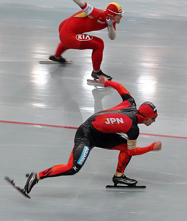 速度滑冰世界杯落幕 日本选手及川佑100米夺冠