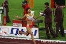 图文：亚运会田径女子5000米 中国选手薛飞夺冠
