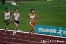 图文：亚运会田径女子5000米 中国选手薛飞夺冠