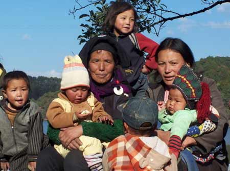 组图：节日里的彝族人民