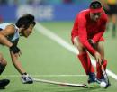 图文：中国女曲卫冕亚运冠军 中国球员边路突破