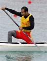 图文：男子划艇单人500米决赛 中国杨文军夺冠