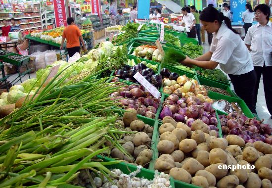 上海超市农产品短斤缺两 幅度高于马路菜场