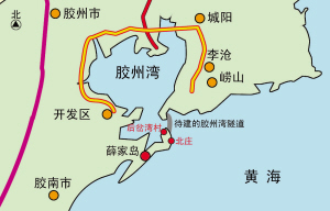 黄岛和胶南哪里人口多_黄岛旅游景点哪里好玩(2)