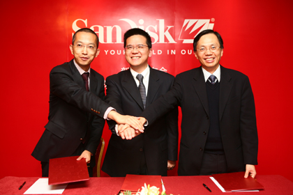 SanDisk拓展新渠道 与两家销售商强强联合(组