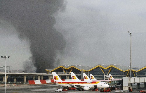 西班牙马德里机场爆炸 26人受伤(图)