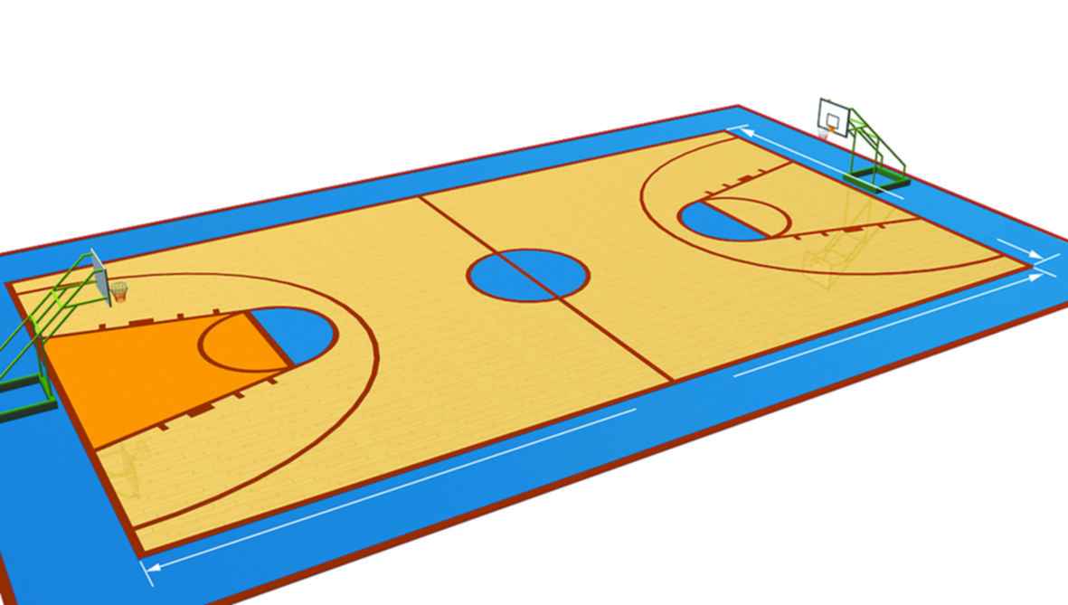 篮球站位图解 篮球防守站位图解_篮球开球站位图解
