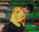 图文：短道比赛在即中国队轻松热身 队员李野