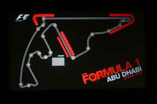 图文:阿联酋将在09年举办f1 新赛道示意图-搜狐赛车