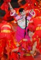 图文：亚冬会闭幕式长春举行 中国传统表演