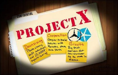 克莱斯勒即将推出“Project X”计划