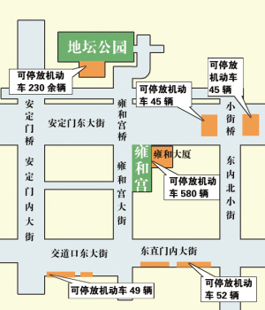 地坛和龙潭庙会停车方案公布(图)