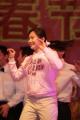 图文：中国体操队新年联欢会 现代舞