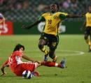 图文：国奥点球不敌牙买加 戴琳凶狠防守