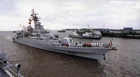 资料图:中国海军522连云港号导弹护卫舰
