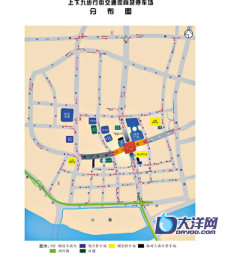 十甫路东段全天候步行,步行街延至800米(图)