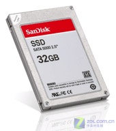 SanDisk推2.5英寸32GB固态硬盘 350美元 