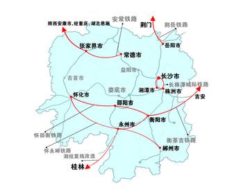 湖南将新建改造7条铁路(图)