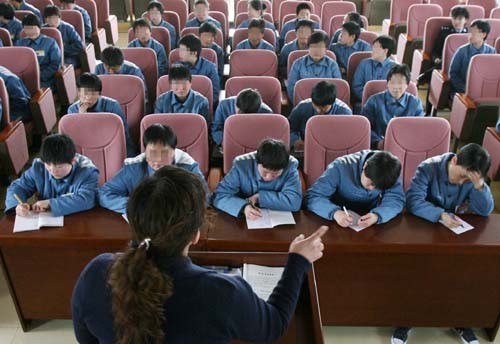 2007年4月5日,长春市总工会,吉林省女子监狱护工技能培训班开班典礼