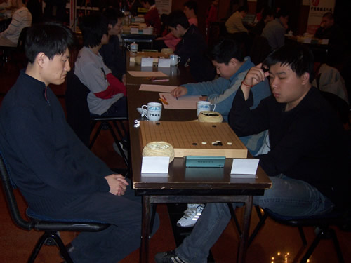 围棋说吧)名人战本赛第一轮在中国棋院进行,俞斌,罗洗河,周鹤洋,王