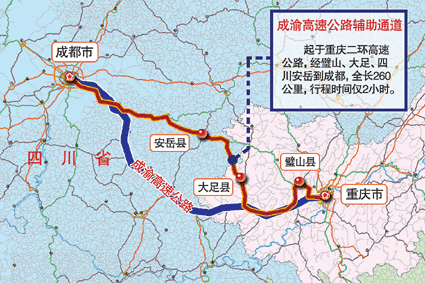 重庆到成都距离