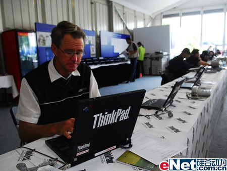 想ThinkPad实时传递VOLVO中国公开赛最新战