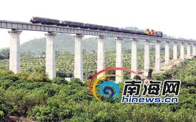 中国最南端铁路即将通车 助推海南岛经济发展