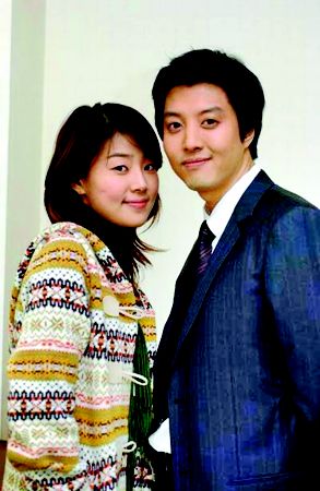 韩智慧与李东健在拍《新娘十八岁》时互生情素