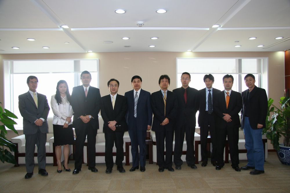 刘张君副会长会见日本瑞穗实业银行(中国)