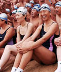 迎奥运群众游泳系列活动